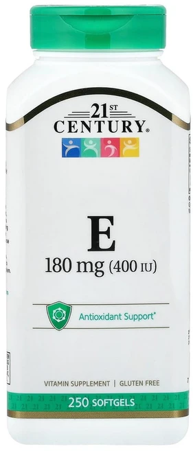 21세기센트리 비타민 E 180mg 400IU 소프트젤, 250정, 1개 - 쿠팡