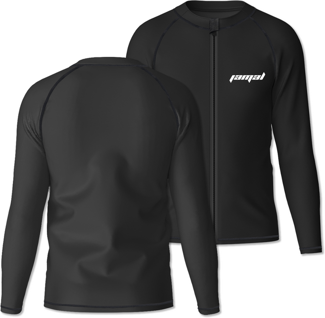 몰토벨리노 TST 여름 워터파크 해변 물놀이 레터링 프린팅 비치웨어 베이직 집업 래쉬가드, M, 자말