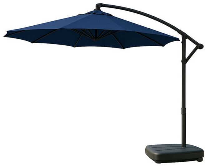 캠인노크 3m 야외 그늘막 팔각 파라솔 주택 카페 루프탑 정원 수영장 테라스, 팔각파라솔 네이비