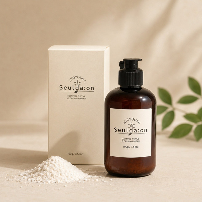 슬다온 약산성 효소세안제 저자극 클렌징 파우더, 100g, 1개