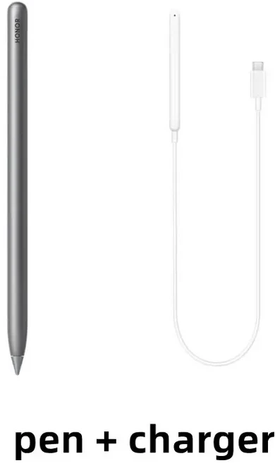 HONOR Magic-Pencil 3 태블릿 스타일러스 터치 스크린 용 Honor Tablet Magicpad2 v9 9pro 펜과 호환 가능, 03 Pen3-charger(grey)