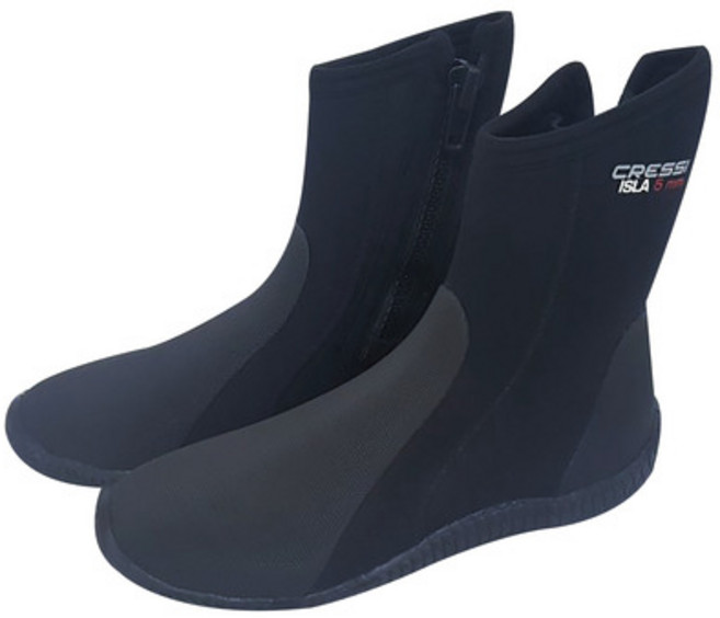 크레씨 5mm 부츠 스킨 스쿠버 프리 다이빙 스노쿨링 물놀이 용품, 270