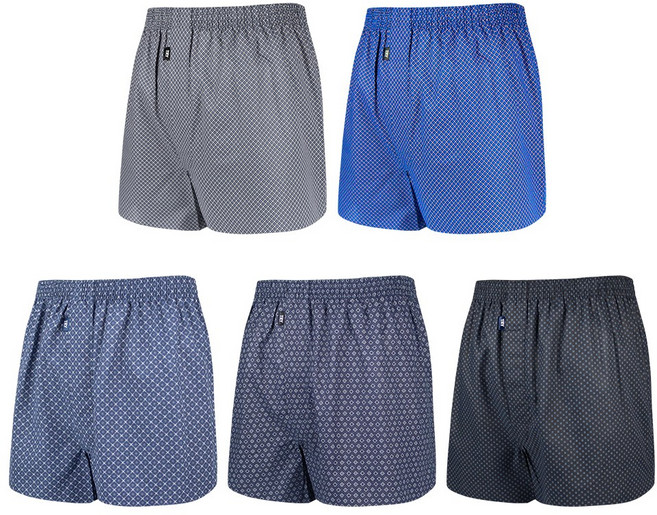 TRY 남성용 클래식 모던 코튼 트렁크팬티 5종세트