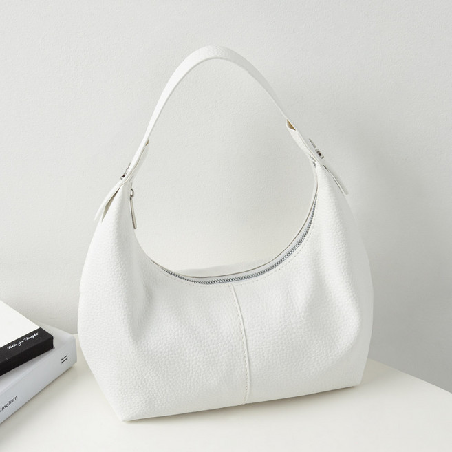 엔도르시 여성용 모던 레더 반달 숄더 호보 토트백 EBA630