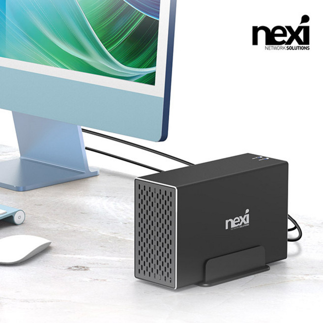 넥시 NX1438 USB3.1 Gen2 2Bay RAID 데이터 스토리지 NX-272RU31, 1개
