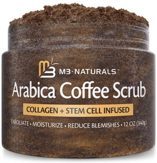 M3 Naturals 아라비카 커피 스크럽 340g - 쿠팡