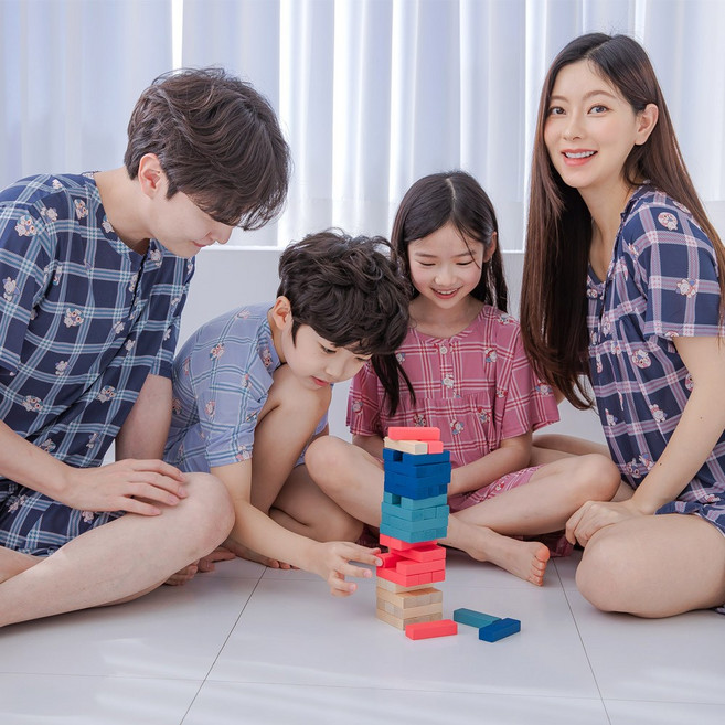 투위 여름 냉감 캐릭터 가족잠옷 반팔 민소매 잠옷세트 원피스