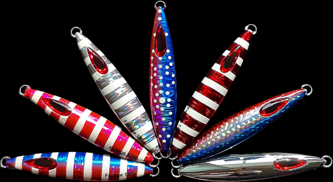 켄조 슬로우지그 메탈지그 세미롱 크롬 야광 갈치 삼치 대구 60g에서 300g까지, 핑크블루, 카오스, 60g, 1개