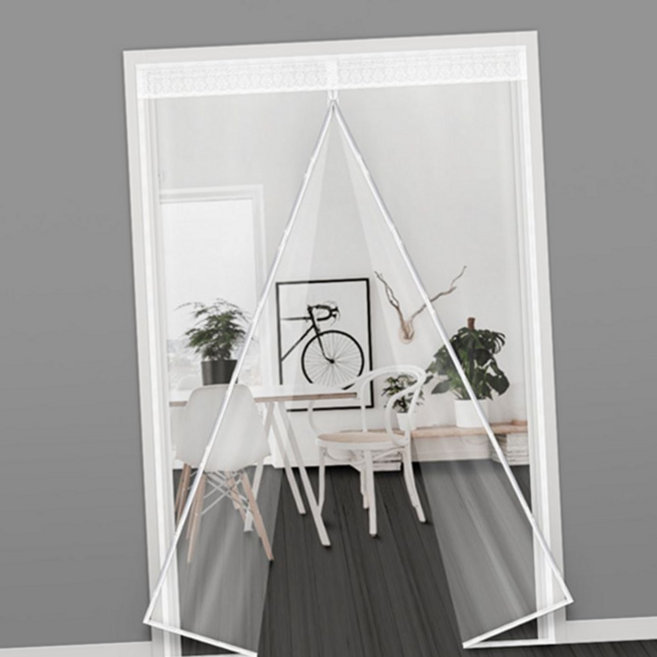 루체트리 방풍비닐 현관용 특대형 150x230cm 두꺼운 방풍막 문 외풍차단