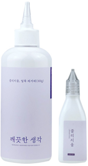 깨끗한 생각 클리지움 얼룩제거제 300g +50g, 1개