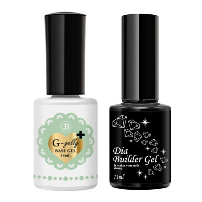 그라시아 진비 지젤리 베이스젤 플러스+다이아 빌더젤, 1개, 11ml, 투명