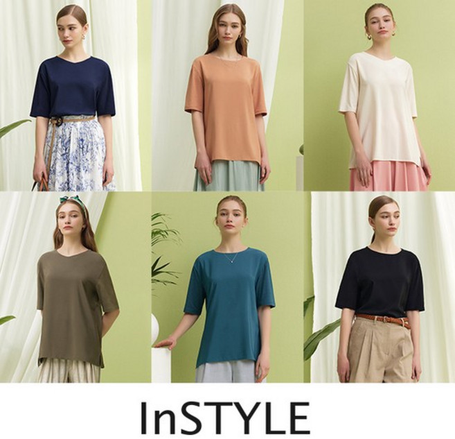 25SS 인스타일 반전 티블라우스