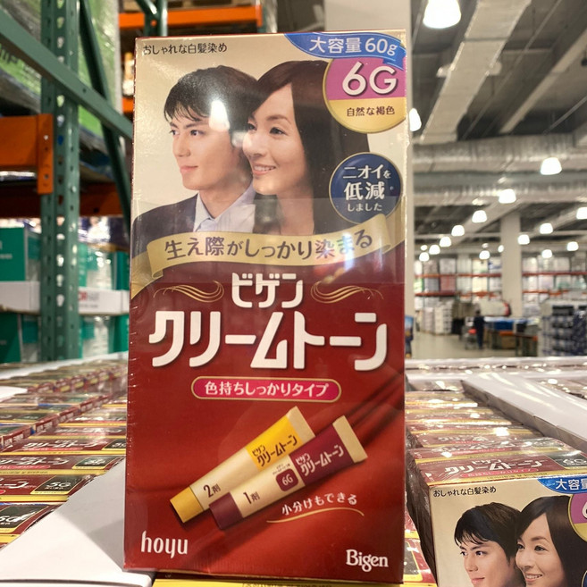 비겐 크림톤 염색약 60g x 2팩 6G 자연갈색 염모제 sta8494Hq