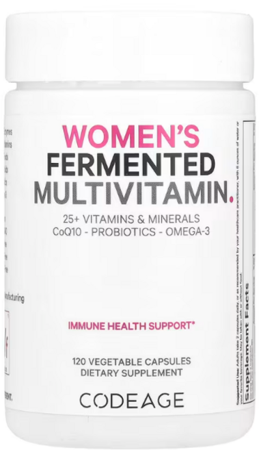 코드에이지 Fermented 우먼스 멀티비타민 캡슐 120정, 1개