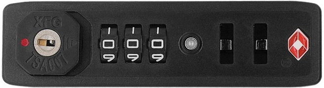 TSA007 잠금장치 자물쇠 마스터 블랙 잠금