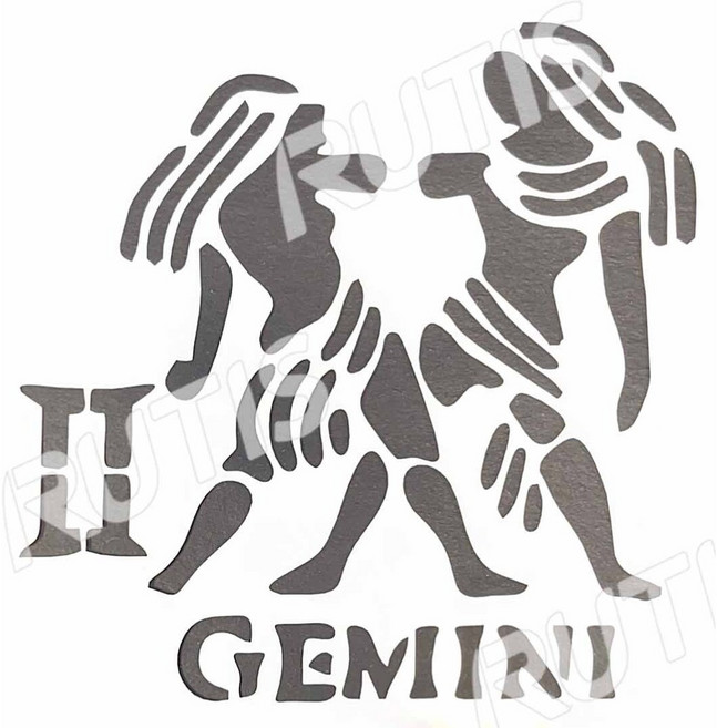 ST-CU2-0231 簍空模板 繪畫模版 適用於 Gemini 蝶古巴特diy