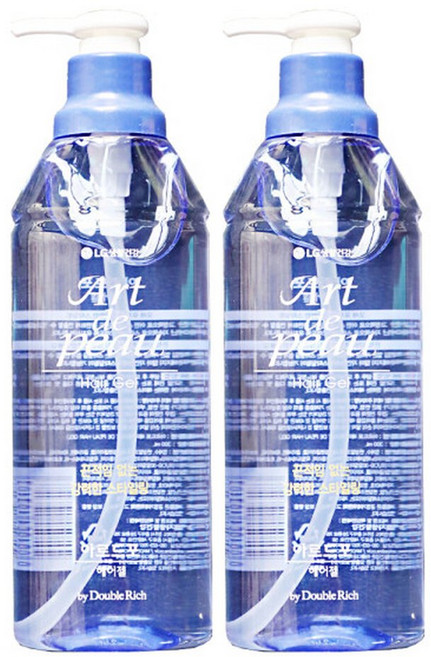 엘지 아르드포 헤어젤 용기 300ml 2개 스타일링 젤