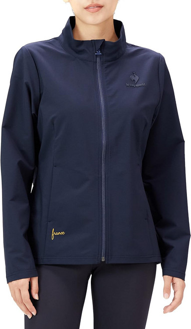 [르꼬끄 바람막이] 크로스 재킷 트레이닝 광흡수 발열 발수 스트레치 형태 안정 여성