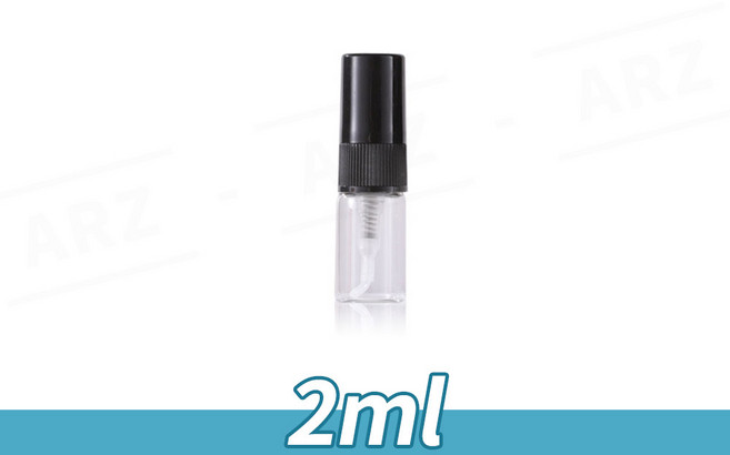 香水分裝瓶 玻璃分裝瓶 噴霧瓶 隨身瓶 2ml, 1件, 透明2ml