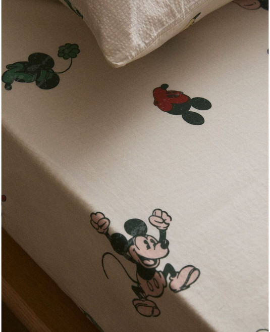 자라홈 브랜드관 키즈 매트리스 커버 MICKEY & MINNIE ©디즈니 DISNEY 42614900999 423808, 싱글 / 90 x 200 cm, 멀티컬러