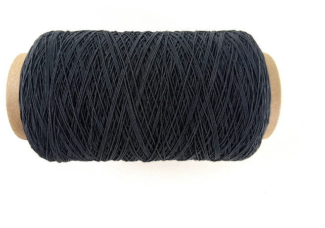 a.ble 특급생모 노팁 슬림땋기붙임머리 스킬붙임머리 대용량 탄력 고무줄 실, 1개, 블랙