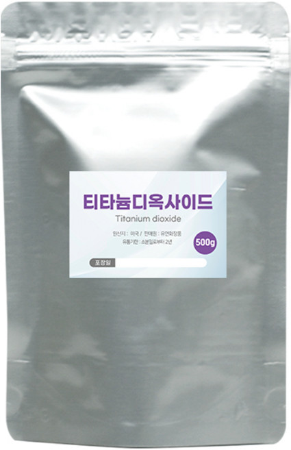 [DIY화장품재료] 티타늄디옥사이드 500g, 1개