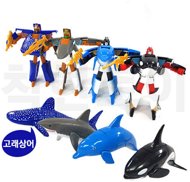 돌고래변신로봇 상어변신로봇 고래상어변신로봇, 고래상어, 1개