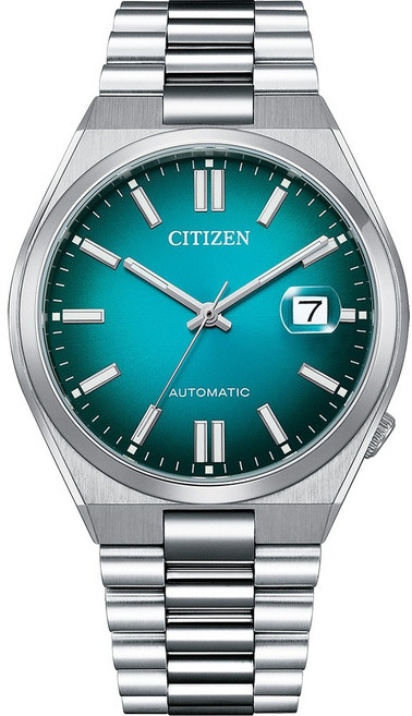 CITIZEN 星辰 NJ0151-88X 漸層海洋藍 機械錶