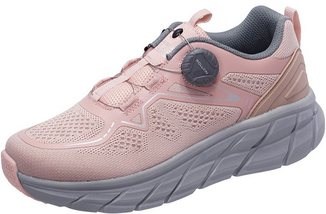 월드컵 여성용 초경량 니트 다이얼 쿠션 4.5cm 키높이 트레킹화 워킹화 운동화