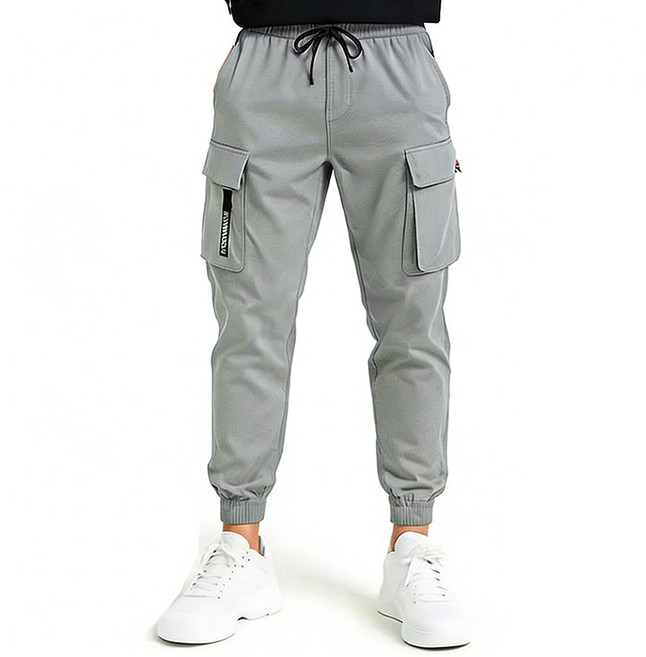 차쿠 4계절 남성 카고바지 테크웨어 조거팬츠 포켓 캐주얼팬츠 작업복바지(4계절 겨울 기모)