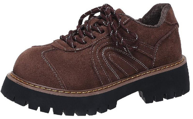 여성 봄가을 빅헤드 더비 슈즈 키높이 빈티지 M05Z3B 핫픽2