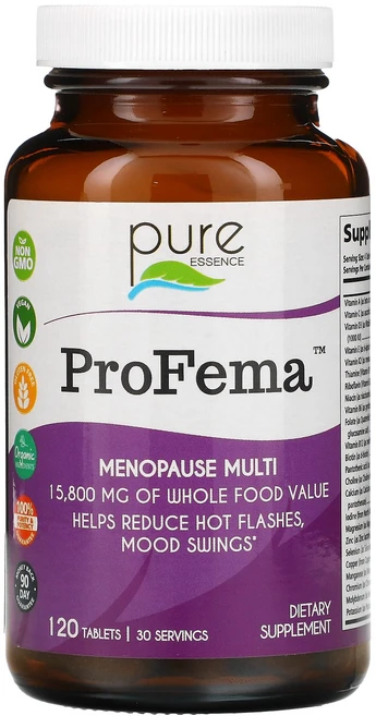 Pure Essence ProFema 120 Tablets, Pure Essence, ProFema, 120 Tab, 1개 - 쿠팡
