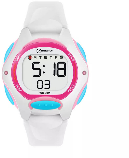 남여공용 학생 스마트칩셋 스포츠 전자 우레탄 손목시계