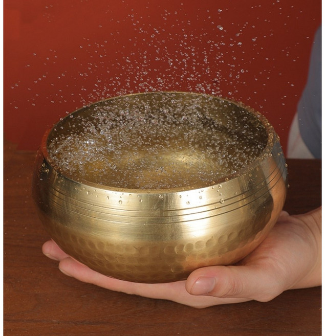 명상종 티벳종 네팔종 싱잉볼 요가종 불교굿즈, 1개