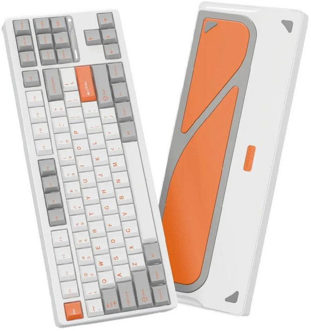 Evoworks EVO80 CNC 알루미늄 유무선 기계식 키보드, Keygeek Oat, Spark