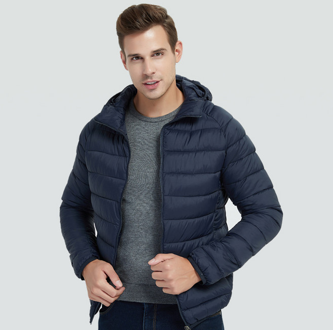 하울맨 남성 초경량 빅사이즈 후드 패딩 점퍼