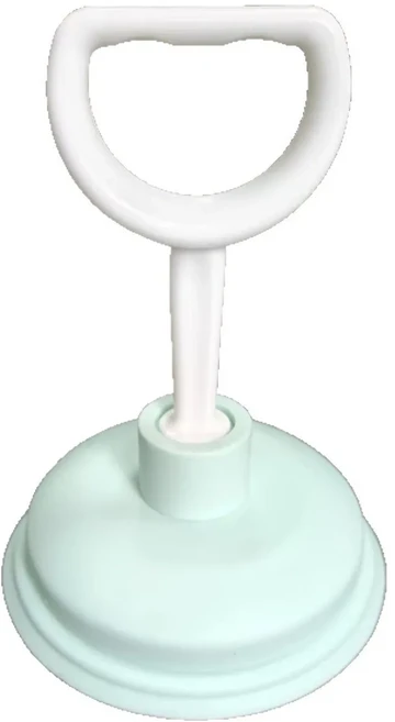 1개 다용도 배수구 플런저 - 싱크대 욕조용 고강력 흡입력 사계절 막힘 방지 도구 인체공학적 손잡이, 01 green 1pc