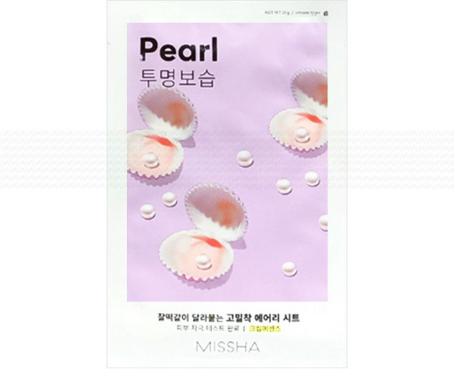 미샤 에어리 밀착 시트마스크 진주, 1개입, 1개