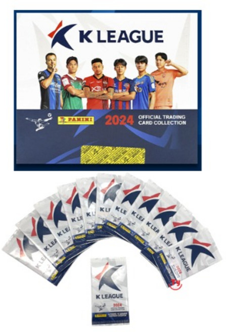 파니니k리그 2024기본팩 축구카드 (12팩)