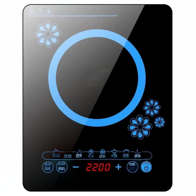 微晶面板電磁爐 2200W 多功能烹飪, 一般型, 微晶面板