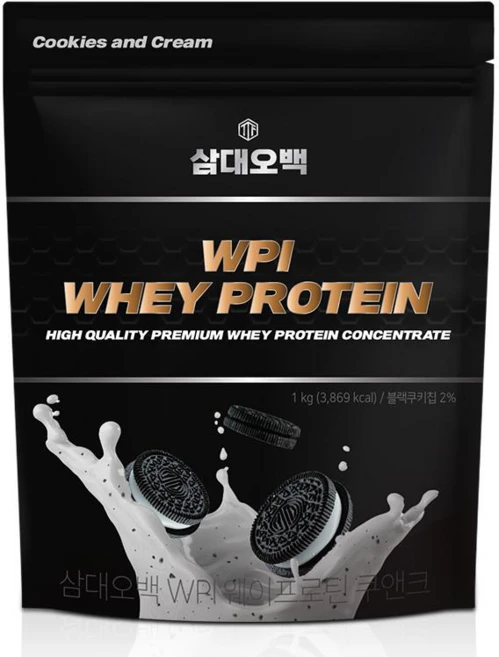 삼대오백 매시브 WPI 웨이 프로틴 단백질보충제 쿠앤크 1kg, 1박스 - 쿠팡