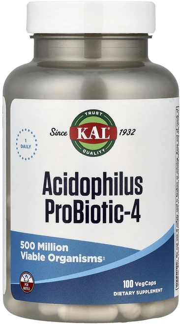 칼 애시도피러스 프로바이오틱-4 100 베지캡슐, 100정, 2개 - 쿠팡