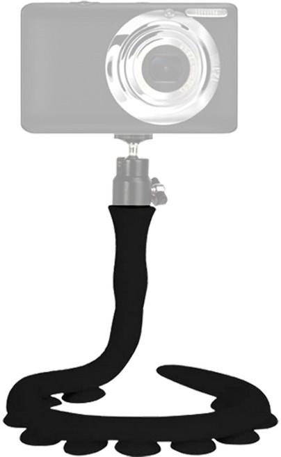 주닉스 스네이크 마운트 브라켓 홀더 스마트폰 카메라 셀카봉 미니 굴절 마운트, 1개