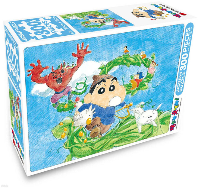 짱구는 못말려 직소 퍼즐 300조각, 1개, 이상한 나라, 300피스