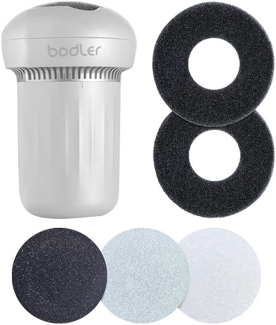 [쇼핑온TV]보들러 진공 흡입식 각질제거기 - 발뒤꿈치 관리 굳은살제거하기, 1개, 1개입