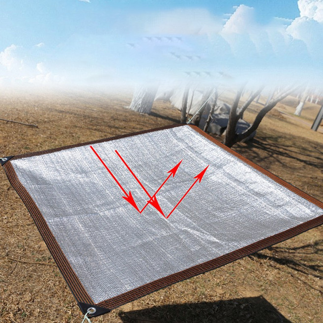 A star차광망 무지개차광망 4면봉제 99% 차광막 그늘막 타프 천막 제작