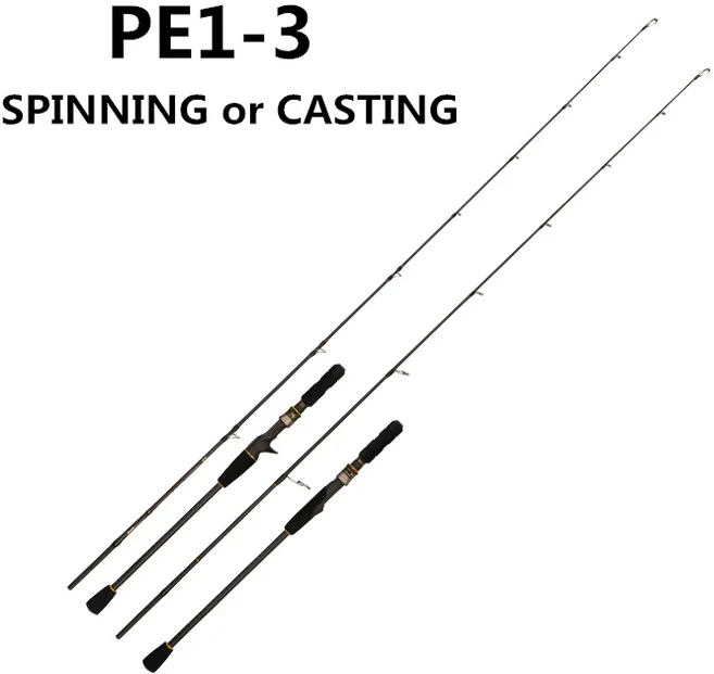 문어낚시대 ROLLFISH 선상 초경량 바다 메탈 라이트 지깅 카본 루어 낚시대 무게127-141g 우럭 광어 쭈꾸미 갑오징어 문어 참돔 농어 갈치, 02 PE1-3, 05 Casting 1.68m