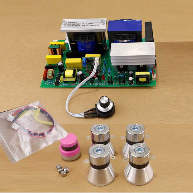 세척기 메인보드 식기 주파수 제어 모듈 전원 변환 부품 오리지널 기판, 2. 40KHZ 베어보드+4헤드