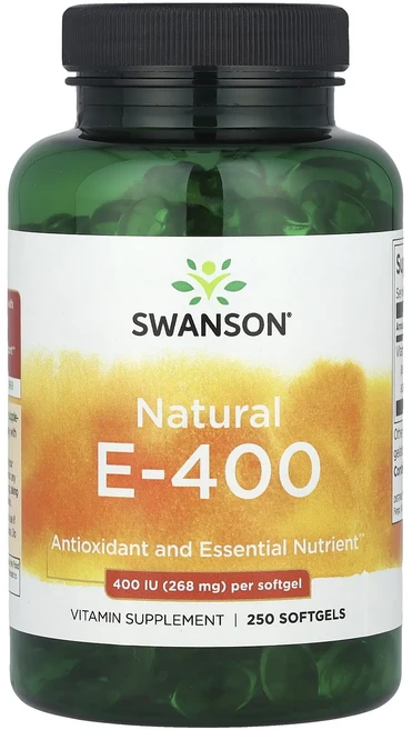 Swanson 비타민E 400IU 소프트젤 250정 - 쿠팡