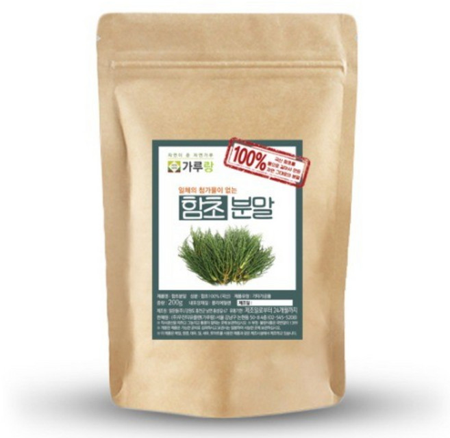 국산 천연 함초 분말 200g 조미료 가루 선식 파우더 건강, 1개